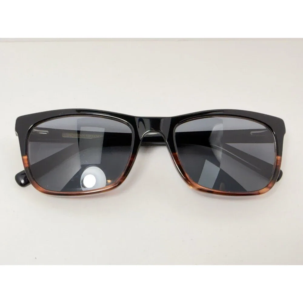 Christian Siriano Sunglasses Women's Black Tortoise Polarized UV Protection